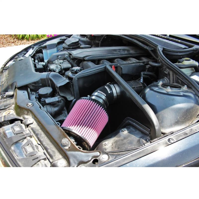 Mishimoto 99-05 BMW E46 323i/325i/328i Performance Cold Air Intake Kit - Black-WheelFlip