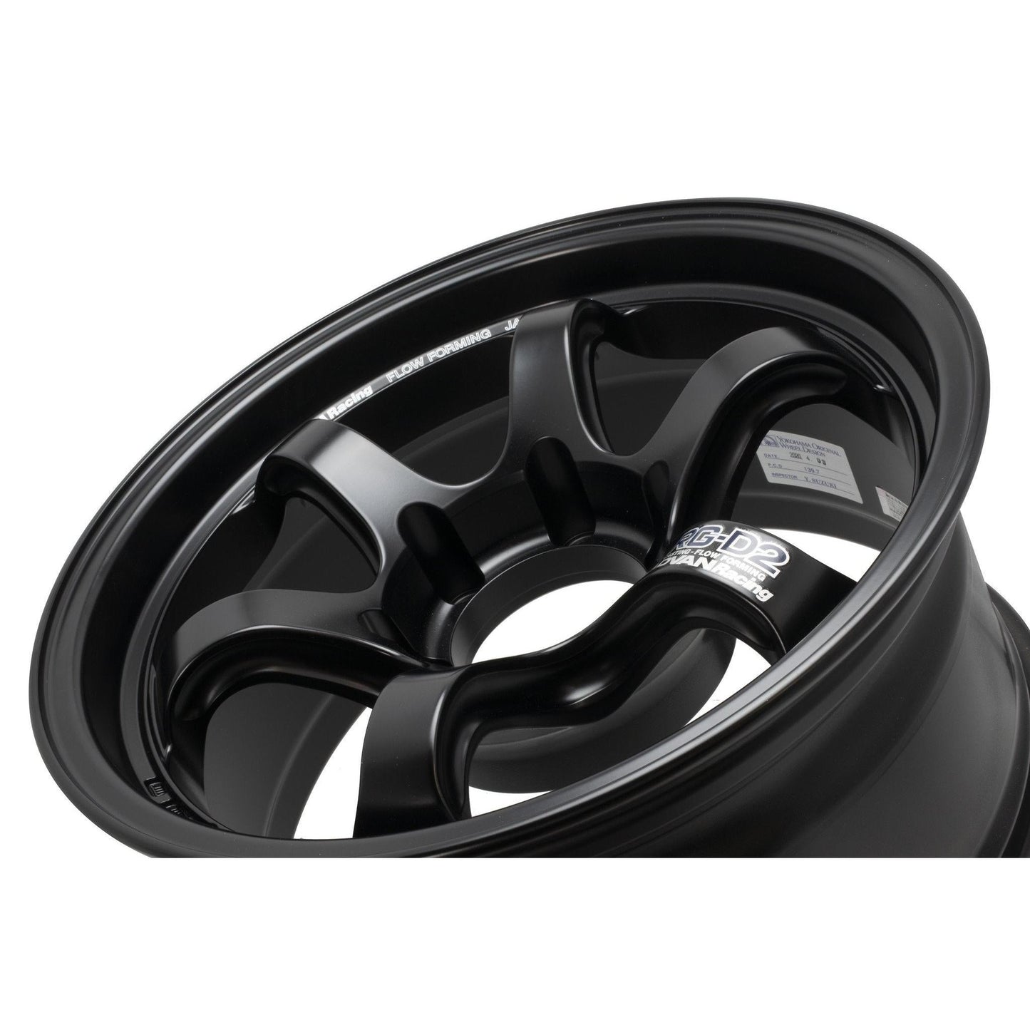 Advan RG-D2 17x8.5 -10 6x139.7 Semi Gloss Black (SET)