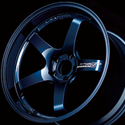 (set of 4) Advan GT Premium Version Racing Titanium Blue | 20x10" +35mm | 5x114.3mm Wheels