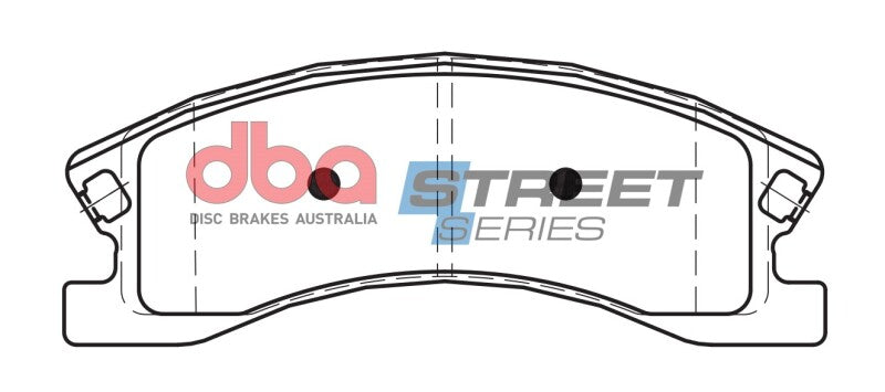 DBA Street Series Front Brake Pads | Jeep Grand Cherokee (99-04) (DB1716SS)