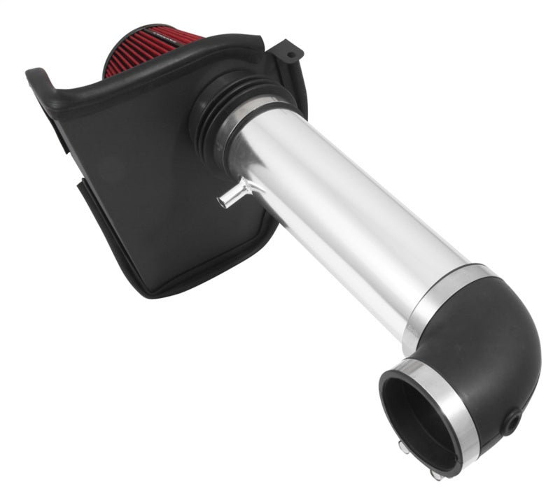 Spectre 11-17 Dodge Challenger/Charger 5.7L V8 Air Intake Kit - Polished w/Red Filter | Dodge Challenger/Charger (11-17) (9036)