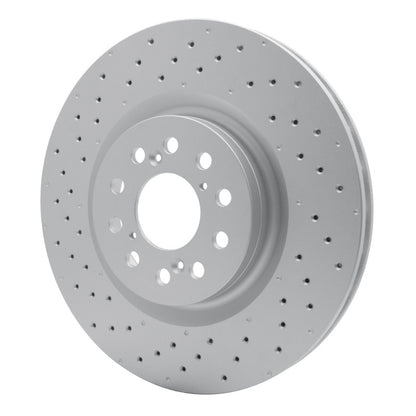 DFC 17-25 GeoSPEC Drilled Coated Rotor | Honda Civic X/Type R (16-22) (624-59065)