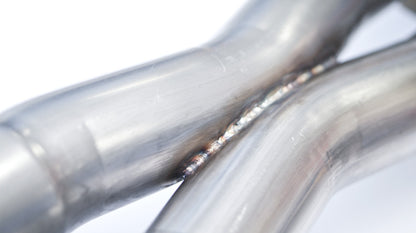 Stainless Works Catback System Resonated X-Pipe Dual-Mode Mufflers | Cadillac CTS-V Sedan (16-18) (CTSV16CB)