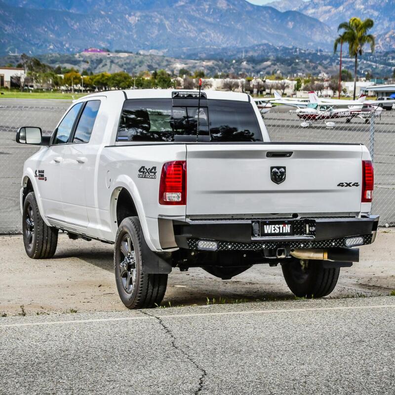 Westin Automotive 58-341175 HDX Bandit Rear Bumper For 2009-2024 Dodge Ram 1500