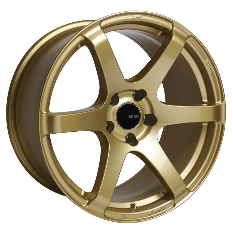 Enkei T6S Gold | 17x8" +45mm | 5x100mm Wheel