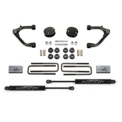 Fabtech 3in Uniball Upper Control Arm System w/ Stealth | GM C/K1500 Pickup (19-22) (K1129M)