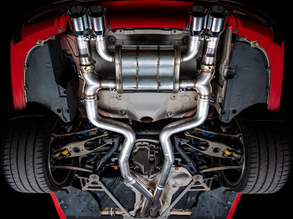 AWE Tuning AWE SwitchPath Catback Exhaust for BMW F8X M3/M4 - Chrome Silver - 3025-42070