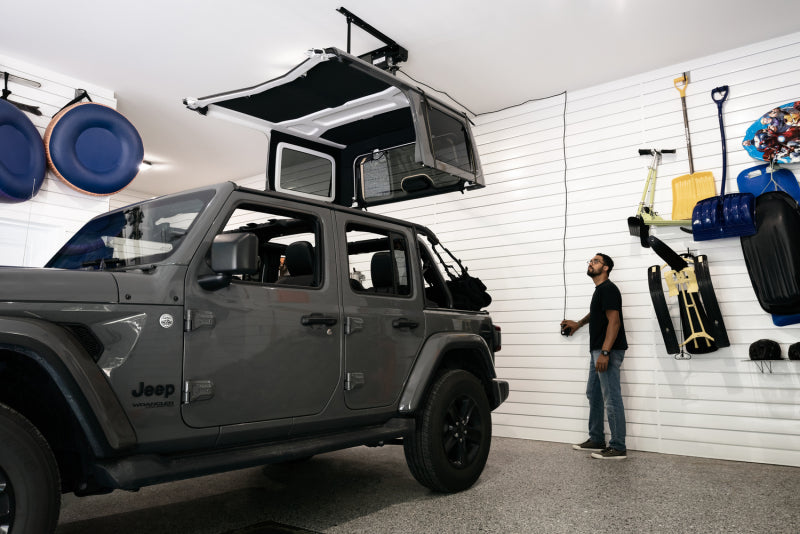 Bestop 42820-01 HOSS Hardtop Hoist for 18-26 Jeep Wrangler/Gladiator JK/JL/JT