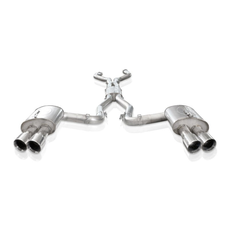 Stainless Works 3in Catback System X-Pipe Turbo Chambered Muffler 3.5in Tips | Pontiac G8 GT (08-09) (PG8CBFC)
