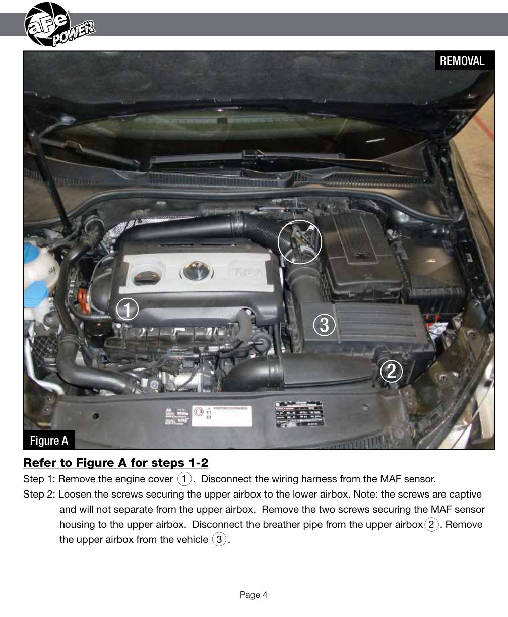 aFe Magnum FORCE Stage-2 Cold Air Intake System w/ Pro Dry S Filter | VW Golf GTI (09-14) (51-11892)