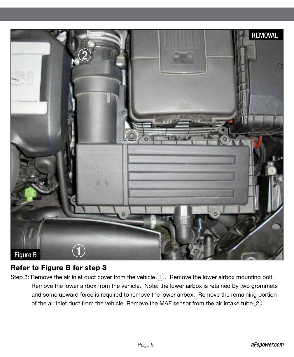 aFe Magnum FORCE Stage-2 Cold Air Intake System w/ Pro Dry S Filter | VW Golf GTI (09-14) (51-11892)
