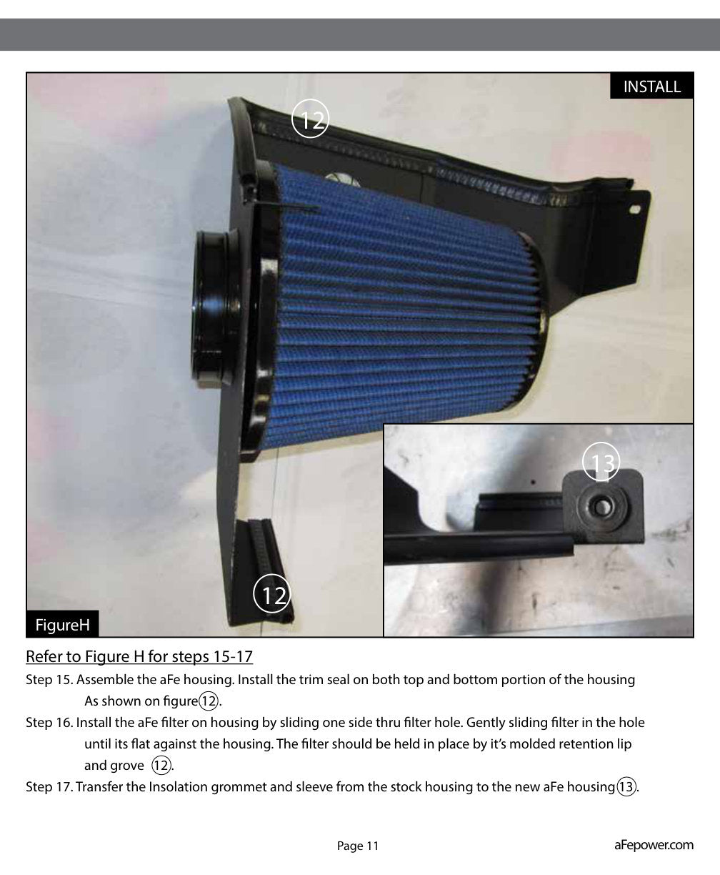 aFe Magnum FORCE Stage-2 Cold Air Intake | Dodge Challenger/Charger / Chrysler 300 (51-12152-B)