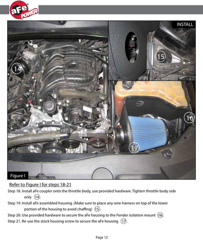 aFe Magnum FORCE Stage-2 Cold Air Intake | Dodge Challenger/Charger / Chrysler 300 (51-12152-B)