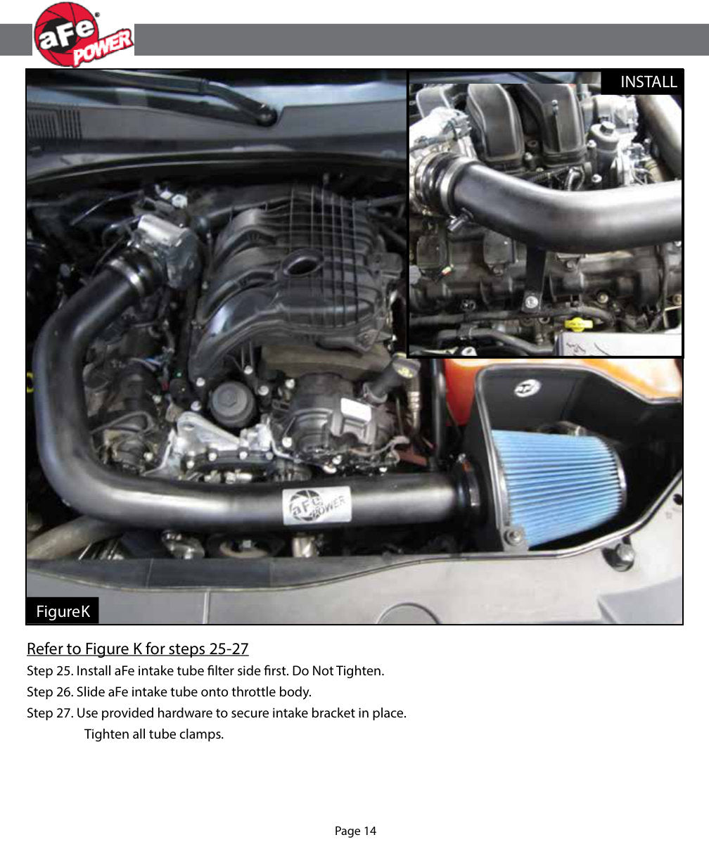 aFe Magnum FORCE Stage-2 Cold Air Intake | Dodge Challenger/Charger / Chrysler 300 (51-12152-B)