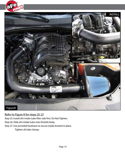 aFe Magnum FORCE Stage-2 Cold Air Intake | Dodge Challenger/Charger / Chrysler 300 (51-12152-B)