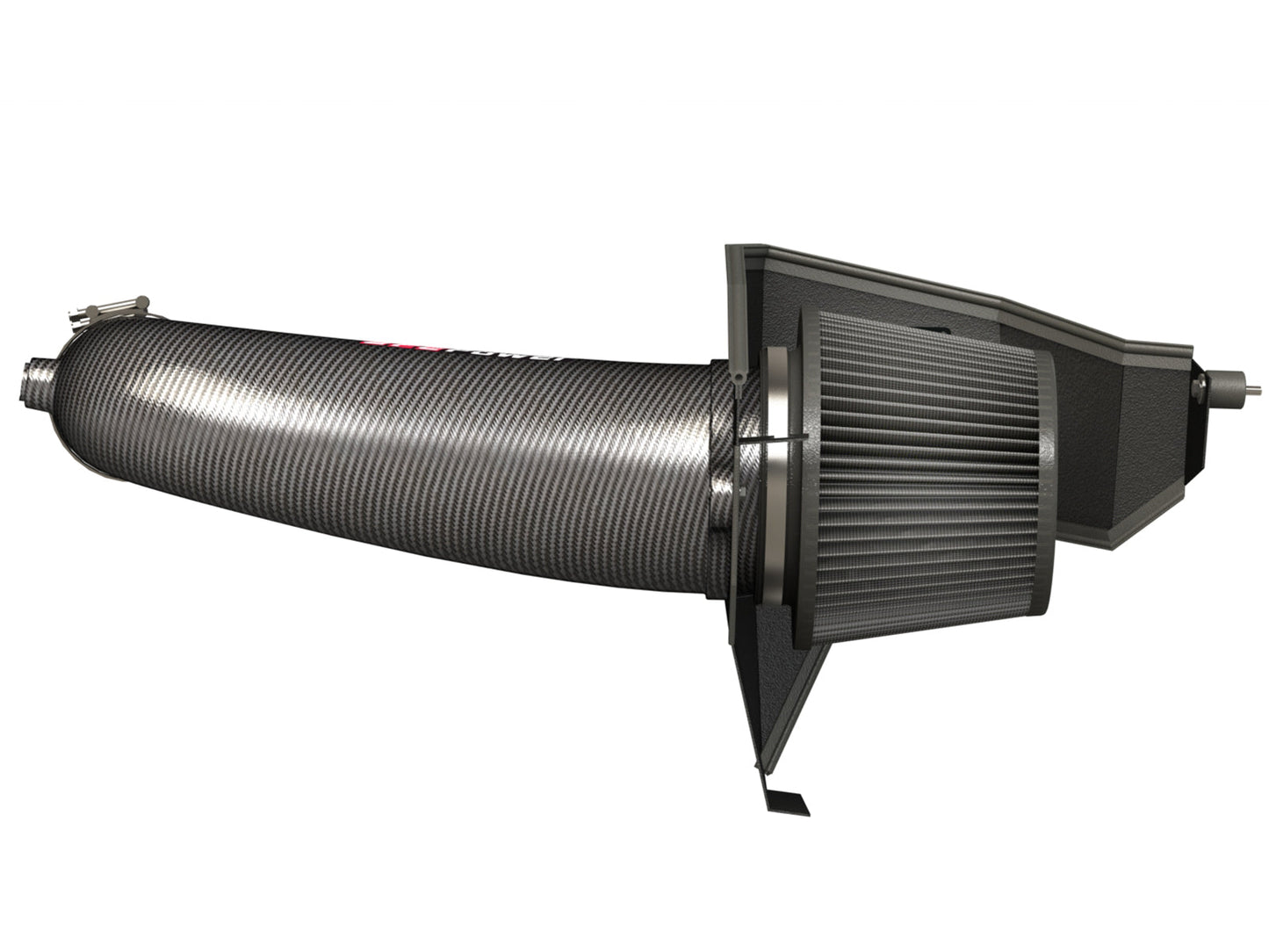 aFe Power Magnum FORCE Carbon Fiber Stage 2 Track Series Pro Dry S CAIS - 11-18 Dodge Challenger V8 (51-12162-C)
