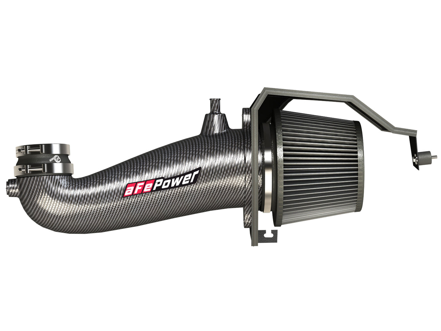 aFe Power Magnum FORCE Carbon Fiber Stage 2 Track Series Pro Dry S CAIS - 11-18 Dodge Challenger V8 (51-12162-C)