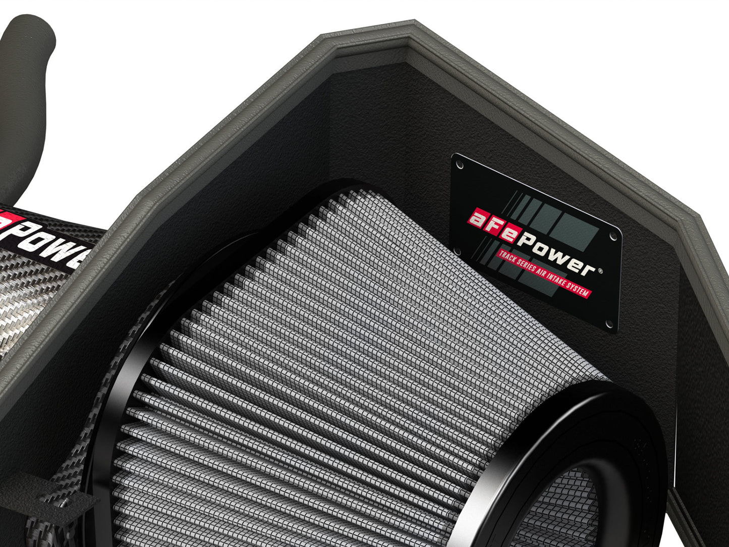 aFe Power Magnum FORCE Carbon Fiber Stage 2 Pro Dry S CAIS - 11-18 Dodge Challenger/Charger V8-6.4L (51-12172-C)