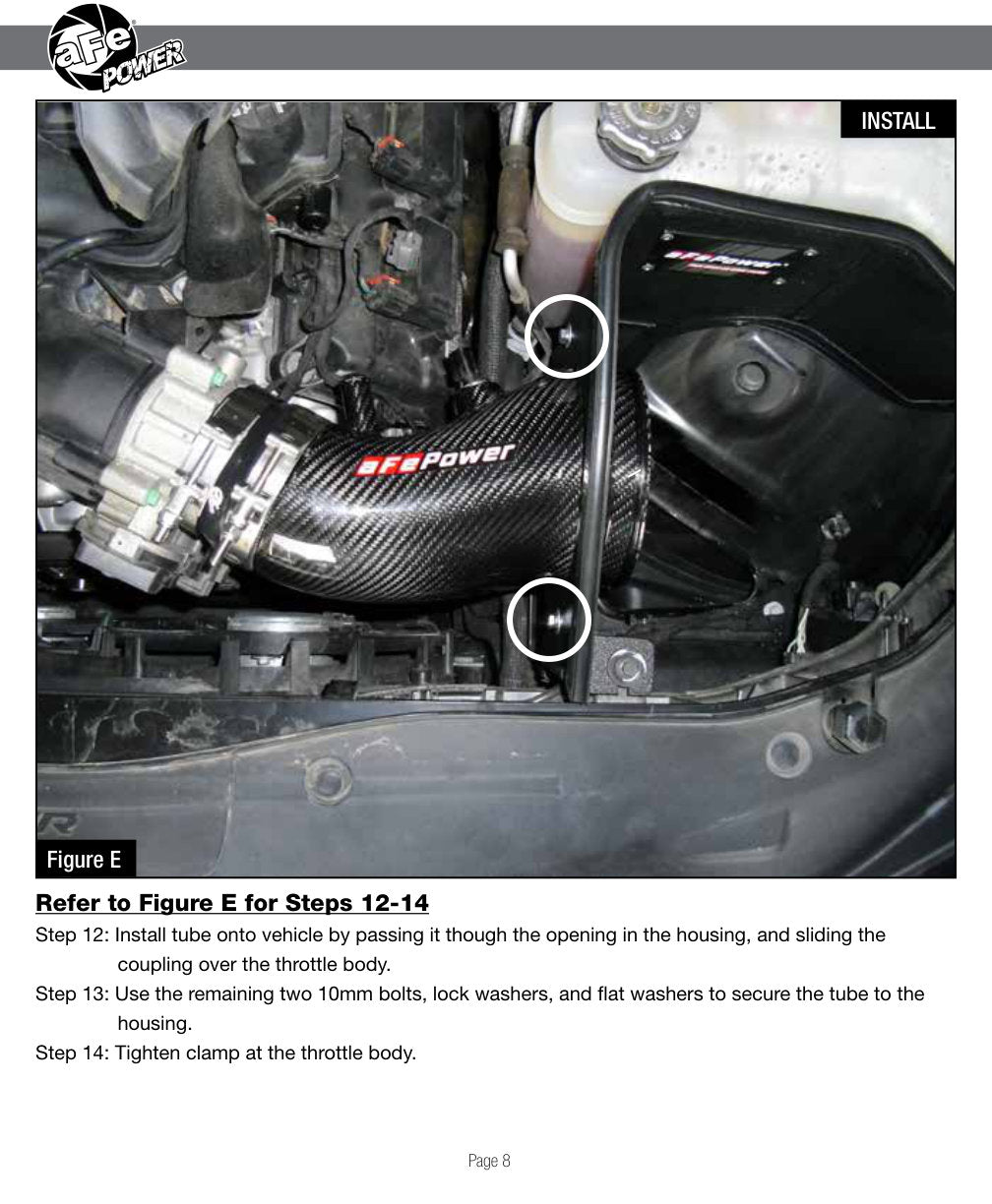 aFe Power Carbon Fiber Stage 2 Pro Dry S Intake | Dodge Challenger/Charger V8 (11-18) (51-12172-C)