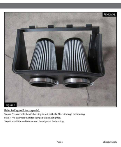 aFe Magnum FORCE Stage-2 Cold Air Intake | Ford F-150 V6 3.5L EcoBoost (11) (51-12182)