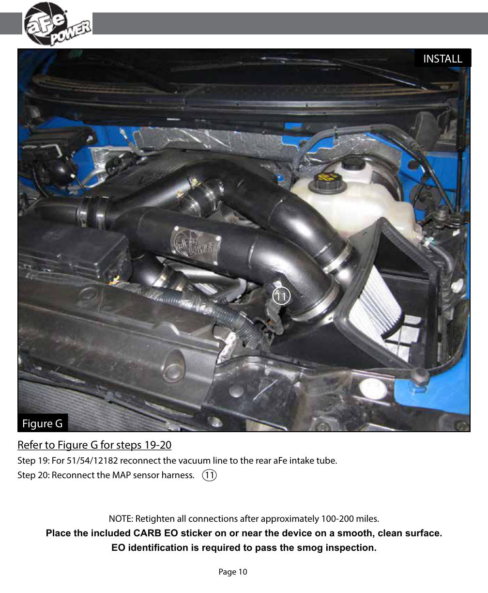 aFe Magnum FORCE Stage-2 Cold Air Intake | Ford F-150 V6 3.5L EcoBoost (11) (51-12182)