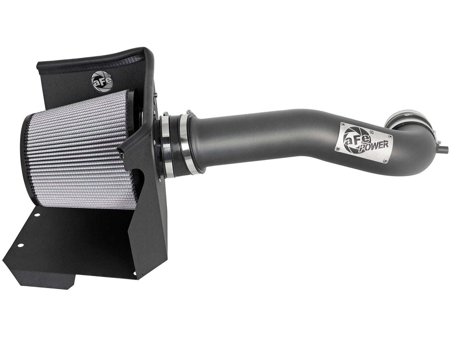 aFe Power Magnum FORCE Pro DRY S Stage-2 Intake 14-17 GM Silverado/Sierra 1500 5.3L/6.2L w/ Electric Fan (51-12332-GR)
