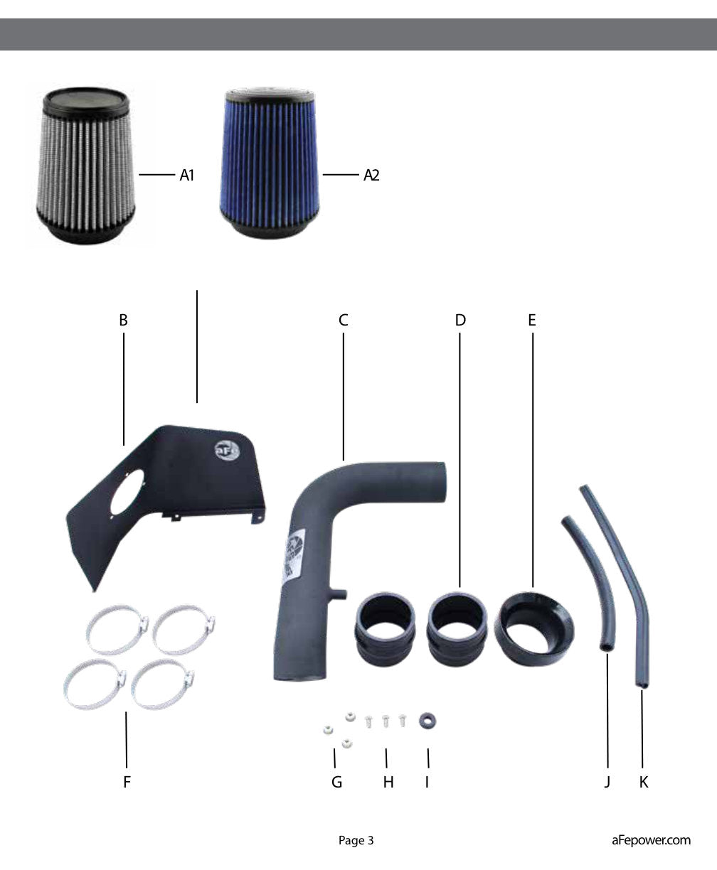 aFe Magnum FORCE Stage-2 Cold Air Intake Jeep V6 3.2L (14) (51-12462) | Cherokee F&R (SPF12462-12K)