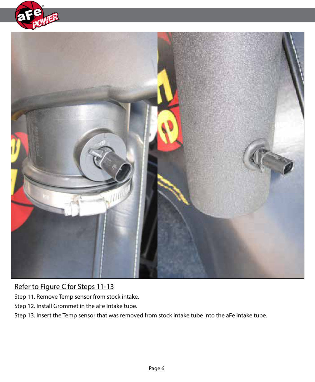 aFe Magnum FORCE Stage-2 Cold Air Intake Jeep V6 3.2L (14) (51-12462) | Cherokee F&R (SPF12462-12K)