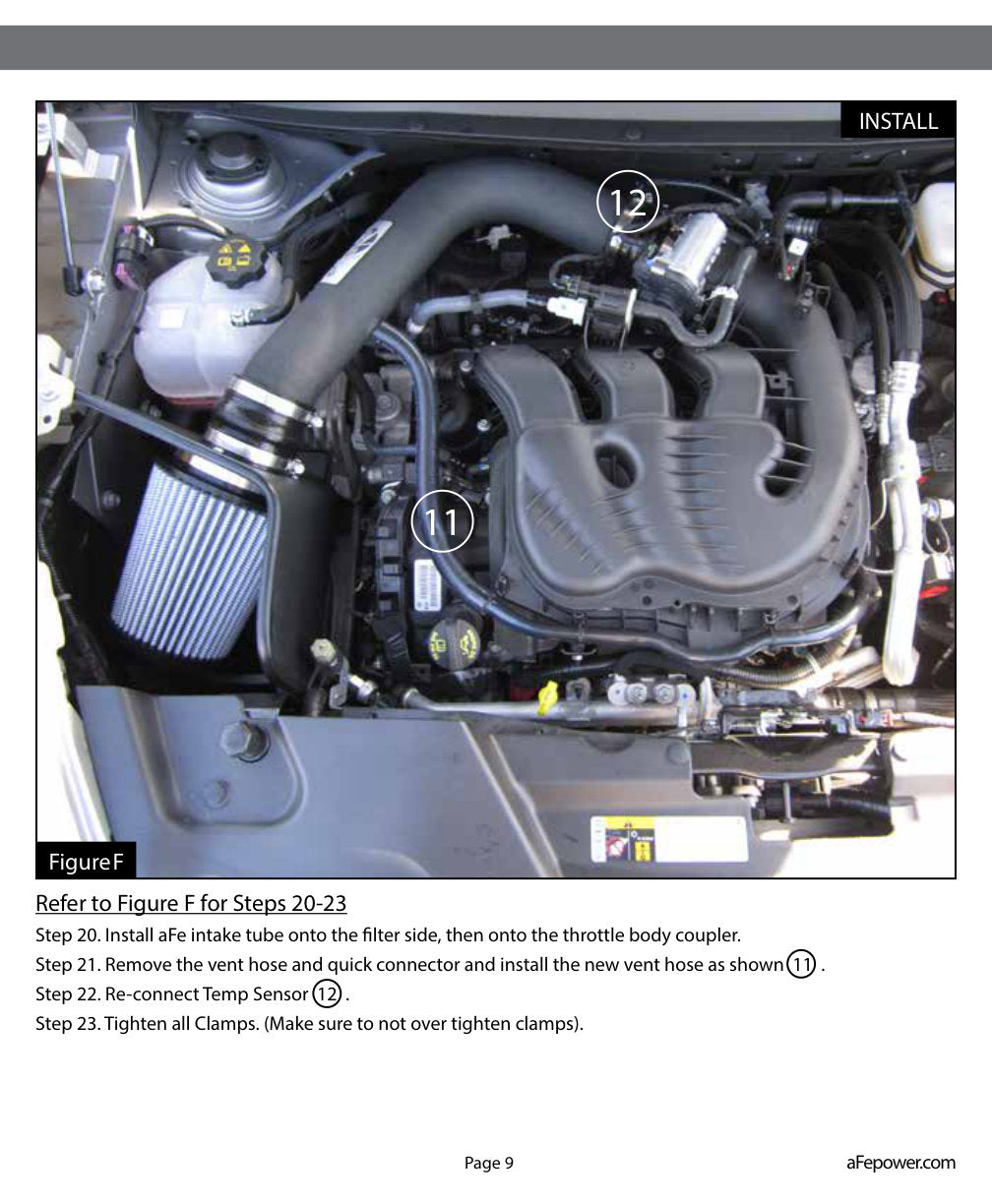 aFe Magnum FORCE Stage-2 Cold Air Intake Jeep V6 3.2L (14) (51-12462) | Cherokee F&R (SPF12462-12K)