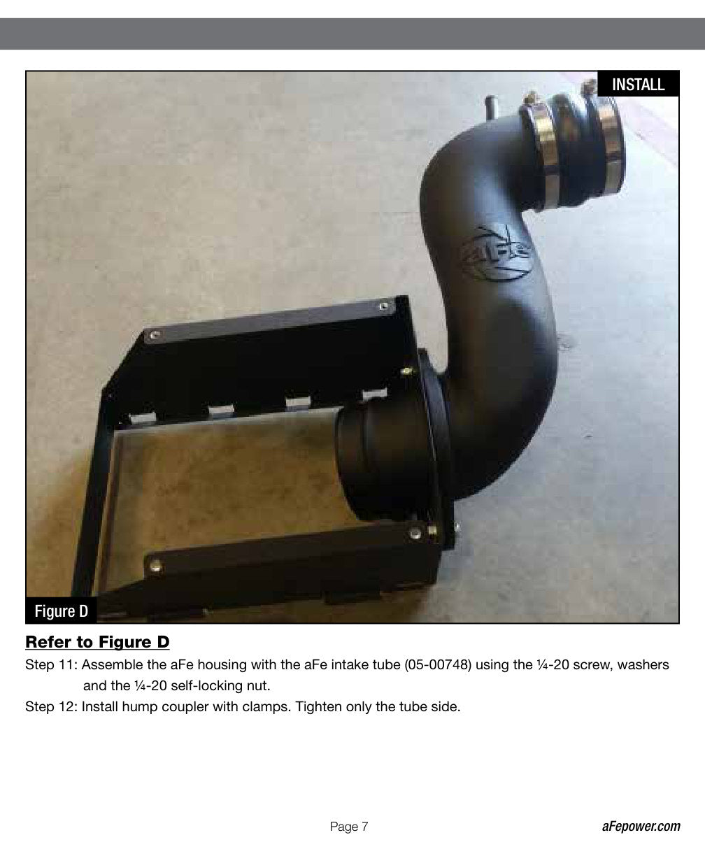 aFe Magnum FORCE Stage-2 Cold Air Intake Jeep V8 4.7L (06-09) (51-12602)
