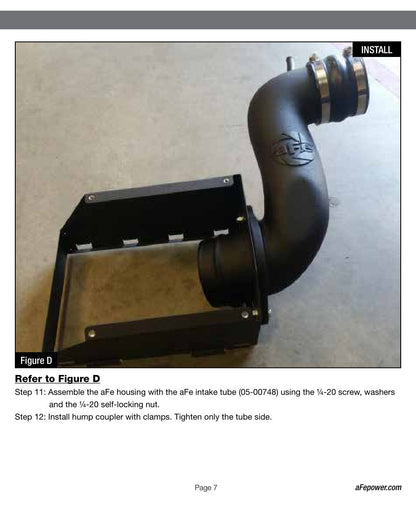 aFe Magnum FORCE Stage-2 Cold Air Intake Jeep V8 4.7L (06-09) (51-12602)