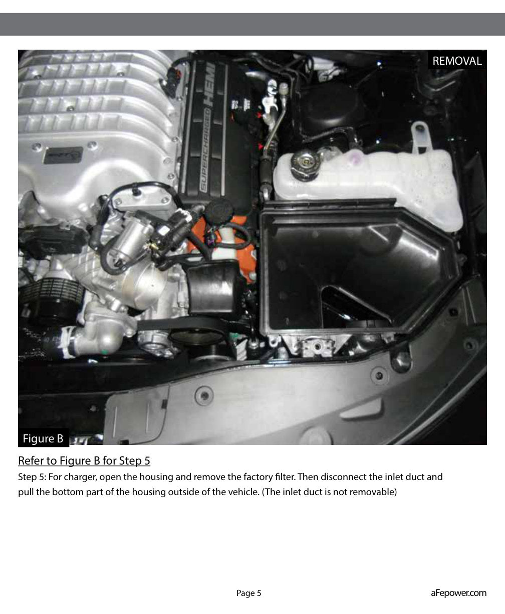 aFe Stage-2 Cold Air Intake | Dodge Challenger SRT Hellcat (15-16) (51-12802)