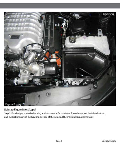 aFe Stage-2 Cold Air Intake | Dodge Challenger SRT Hellcat (15-16) (51-12802)