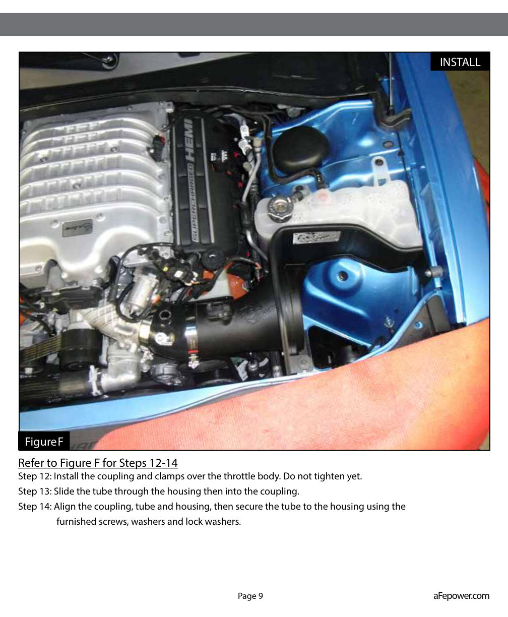 aFe Stage-2 Cold Air Intake | Dodge Challenger SRT Hellcat (15-16) (51-12802)