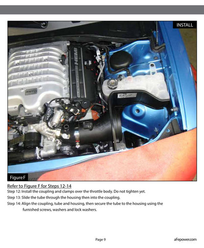 aFe Stage-2 Cold Air Intake | Dodge Challenger SRT Hellcat (15-16) (51-12802)