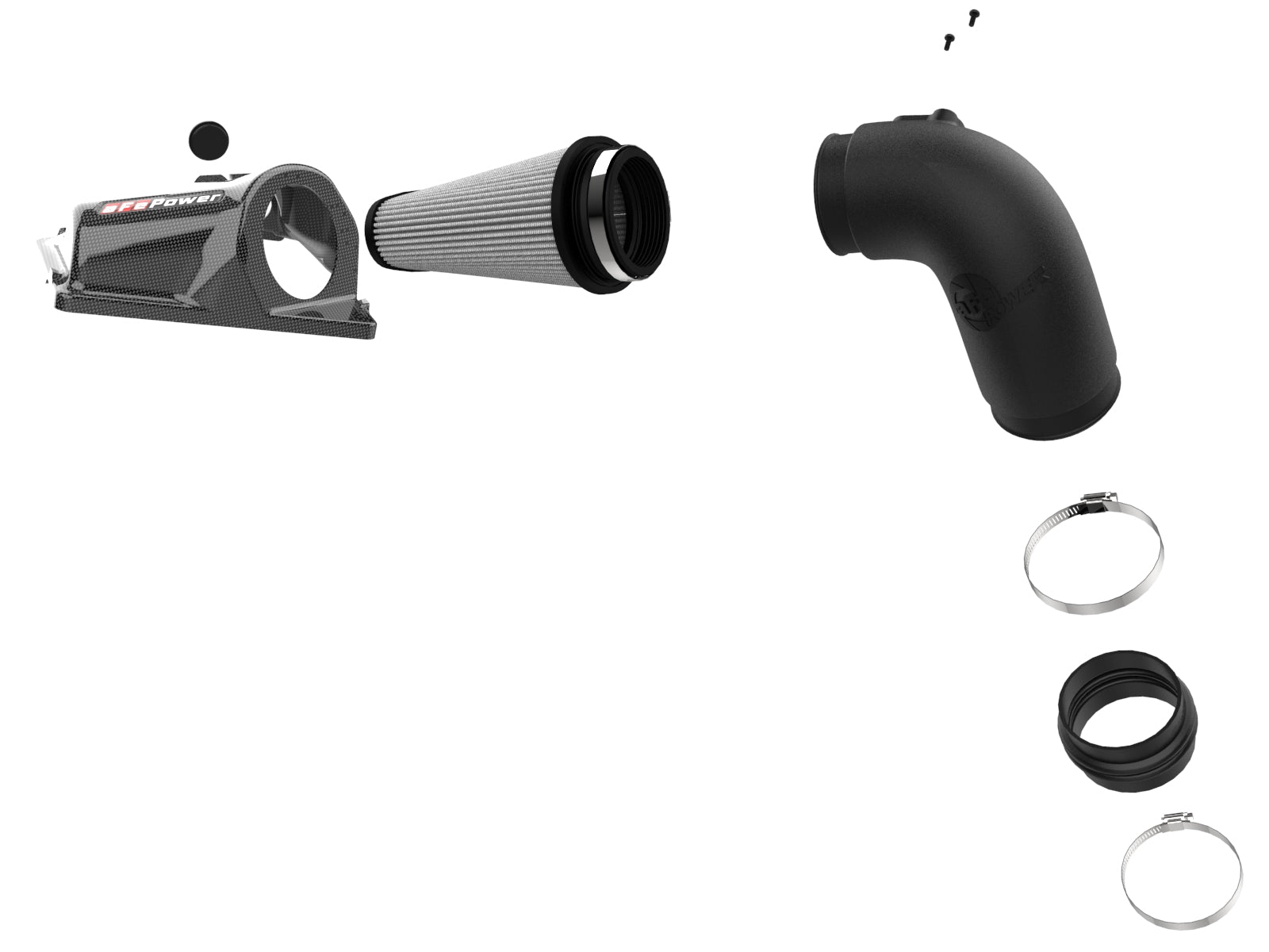 aFe MagnumFORCE Stage-2 Pro DRY S Intake | BMW 340i F30 L6-3.0L B58 2017 (51-12912-C)