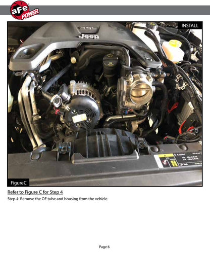 aFe Magnum FORCE Stage-2 XP Pro DRY S CAI | Jeep JL V6 3.6L (18+) (SPF51-13002-B)