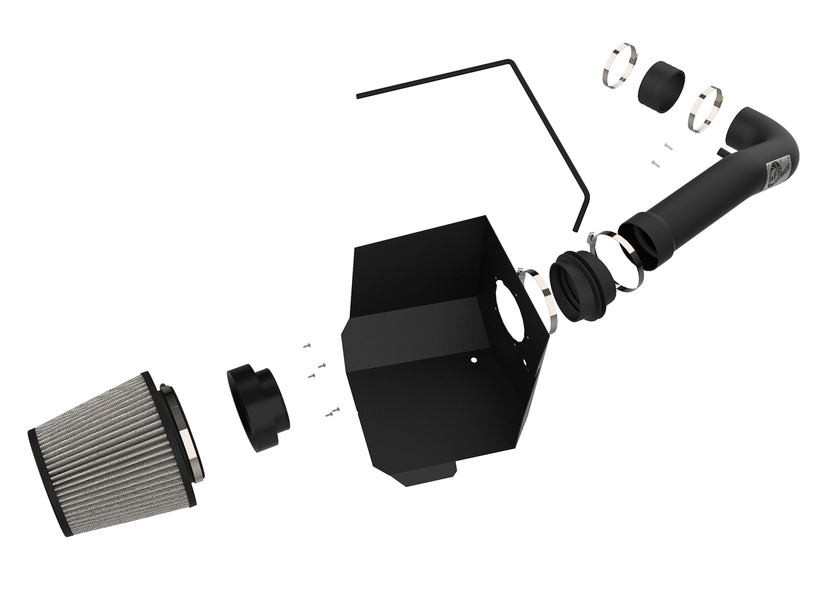 aFe Magnum FORCE Stage-2 Pro DRY S Cold Air Intake | Chevrolet Silverado V8-5.3L (09-13) (51-21752)