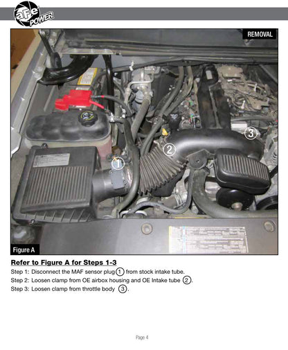 aFe Magnum FORCE Stage-2 Pro DRY S Cold Air Intake | Chevrolet Silverado V8-5.3L (09-13) (51-21752)