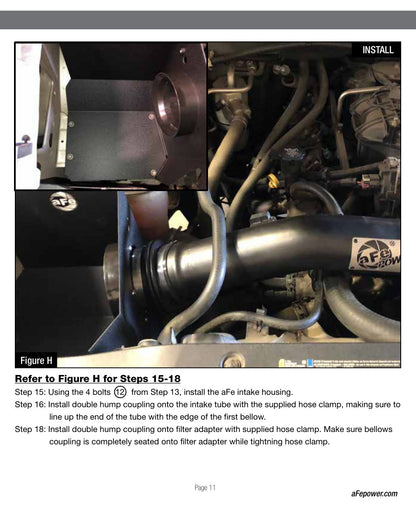 aFe Magnum FORCE Stage-2 Pro DRY S Cold Air Intake | Chevrolet Silverado V8-5.3L (09-13) (51-21752)
