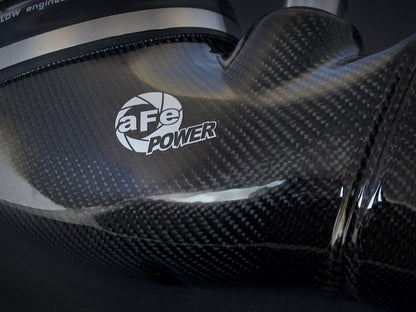 aFe Power MagnumFORCE Carbon Fiber Air Intake System Stage-2 Pro DRY S 08-13 BMW M3 (E9X) V8 4.0L (51-31662-C)
