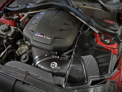 aFe Power MagnumFORCE Carbon Fiber Air Intake System Stage-2 Pro DRY S 08-13 BMW M3 (E9X) V8 4.0L (51-31662-C)