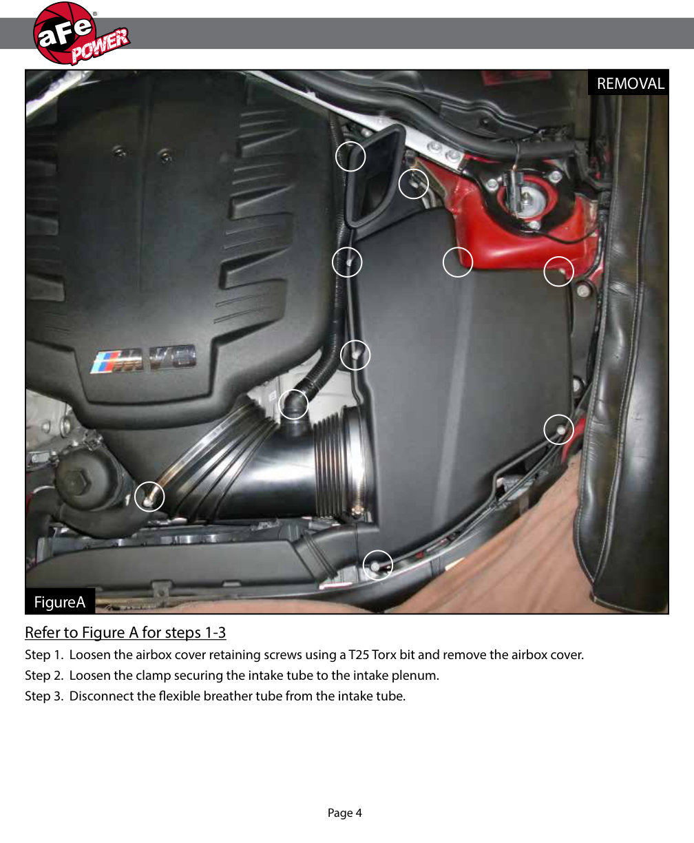 aFe Perf Stage-2 Cold Air Intake | BMW M3 E9X (08-12) V8-4.0L (51-31662) (SPF51362)