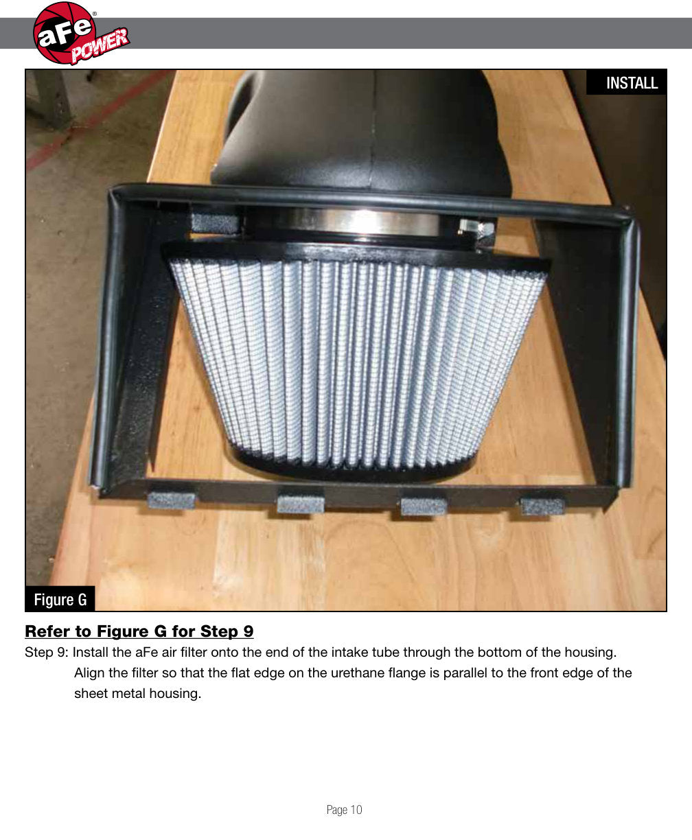 aFe Magnum FORCE Stage-2 Cold Air Intake F-150 V6 3.5L (12-14) w/HW (51-32112-B)