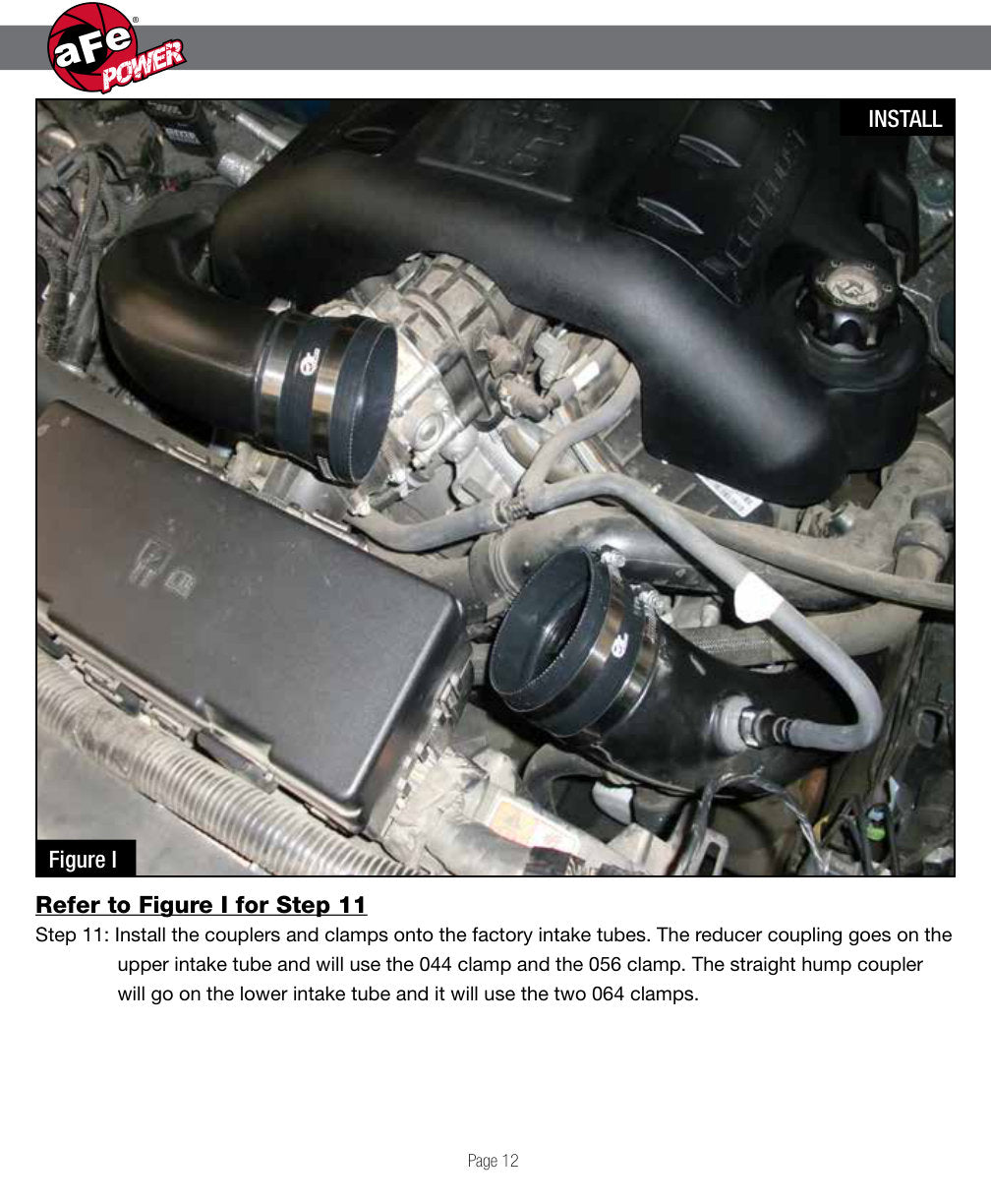 aFe Magnum FORCE Stage-2 Cold Air Intake F-150 V6 3.5L (12-14) w/HW (51-32112-B)