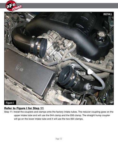 aFe Magnum FORCE Stage-2 Cold Air Intake F-150 V6 3.5L (12-14) w/HW (51-32112-B)