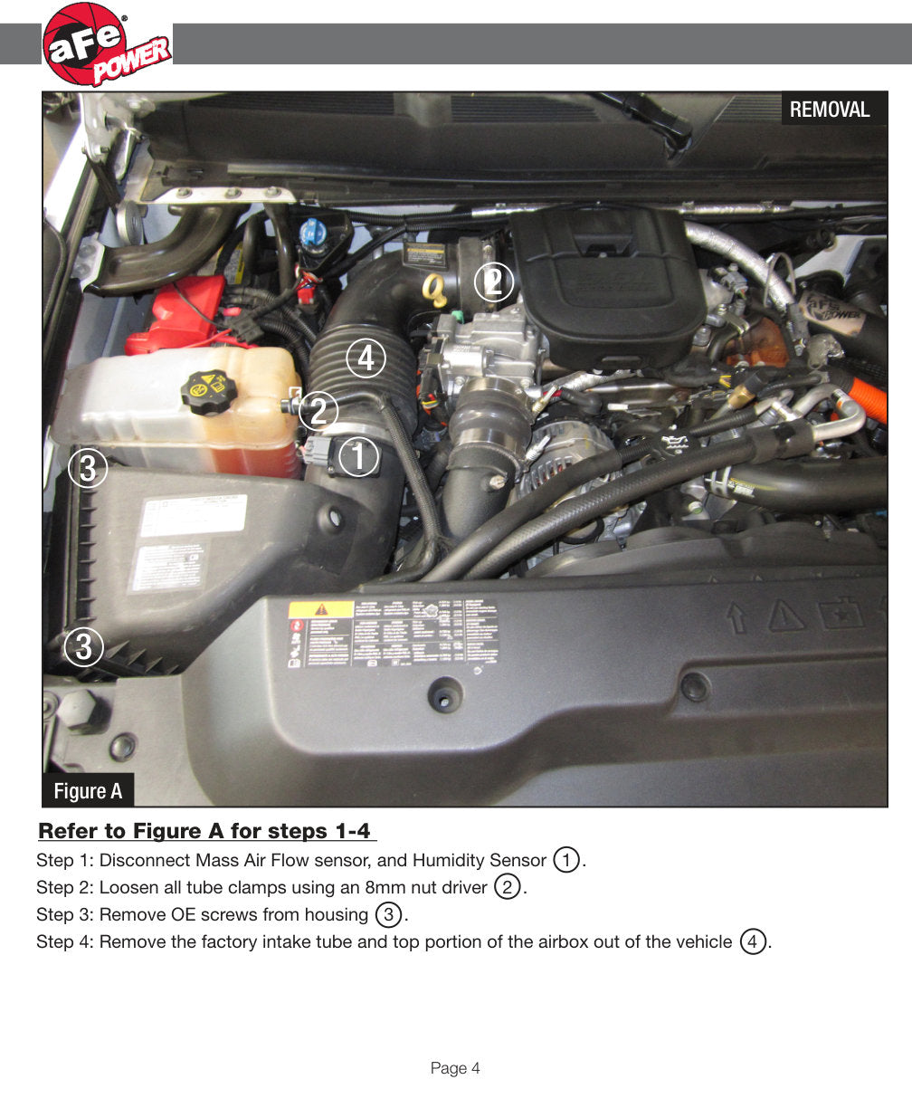 aFe Magnum FORCE Stage-2 Cold Air Intake | GM Diesel V8 6.6L (11-15) (51-32322)