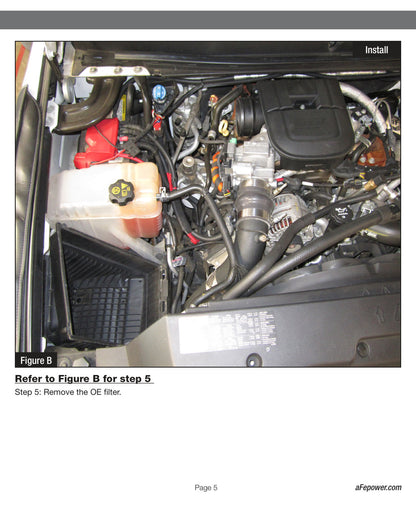 aFe Magnum FORCE Stage-2 Cold Air Intake | GM Diesel V8 6.6L (11-15) (51-32322)