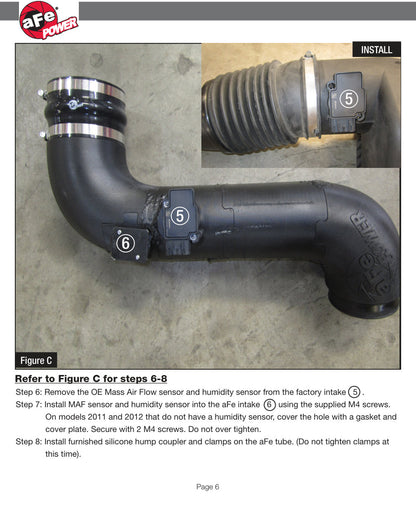 aFe Magnum FORCE Stage-2 Cold Air Intake | GM Diesel V8 6.6L (11-15) (51-32322)