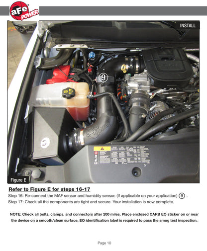 aFe Magnum FORCE Stage-2 Cold Air Intake | GM Diesel V8 6.6L (11-15) (51-32322)